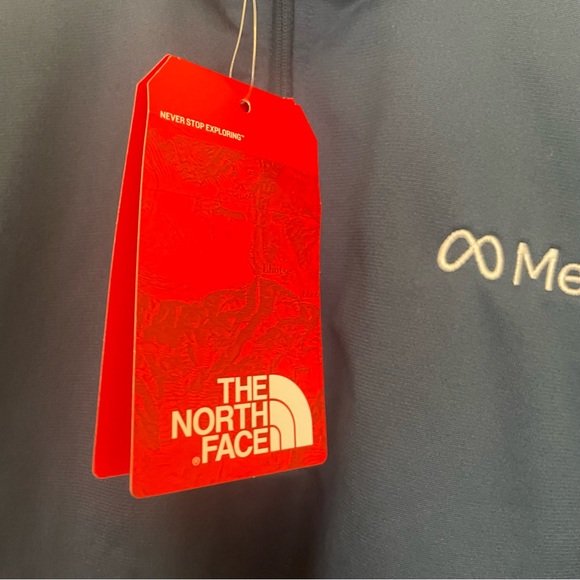 🛑 The North Face Tech Men's 1/4 Zip Fleece Size XXL “Meta” Embroidered 🏔 - Picture 3 of 7